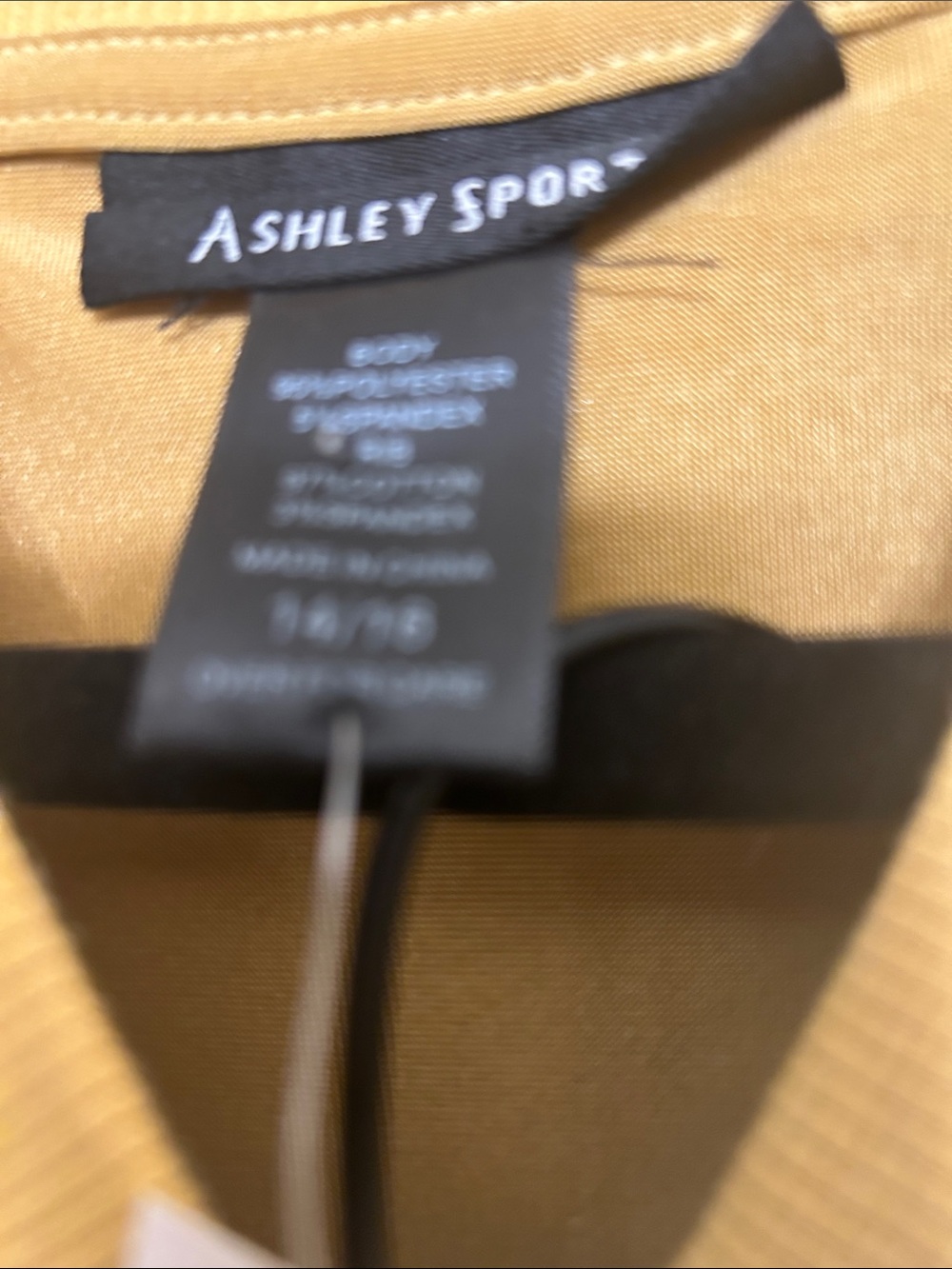 Ashley Stewart Metallic Gold Satin Cargo Pantsuit - Picture 2 of 6